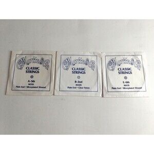 C.F. Martin Classic Strings Set of 3:  A-5th M35S,  B-2nd M32N, E-6th M43S